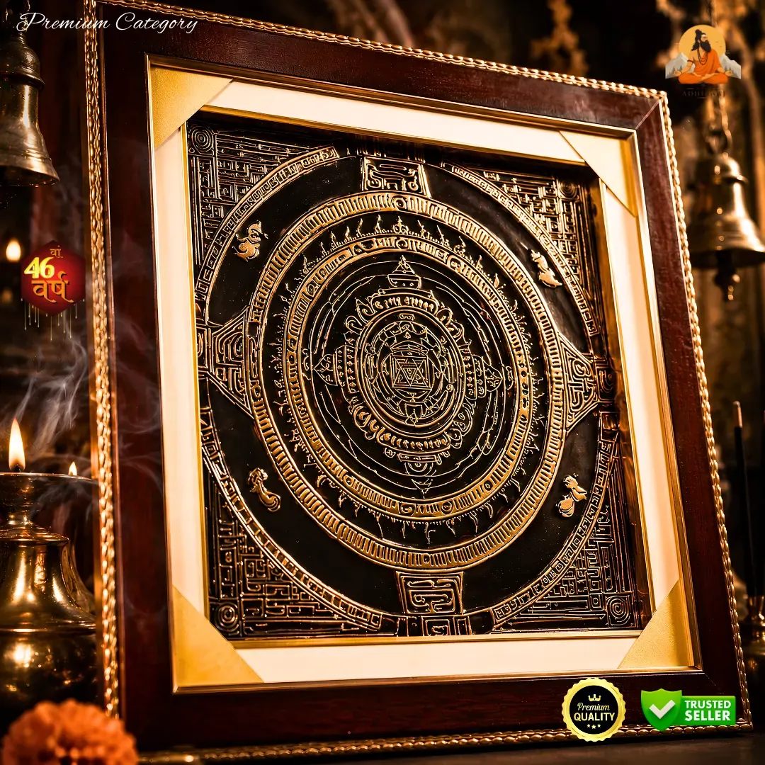 Close darshan of the thousand-angle engraving
