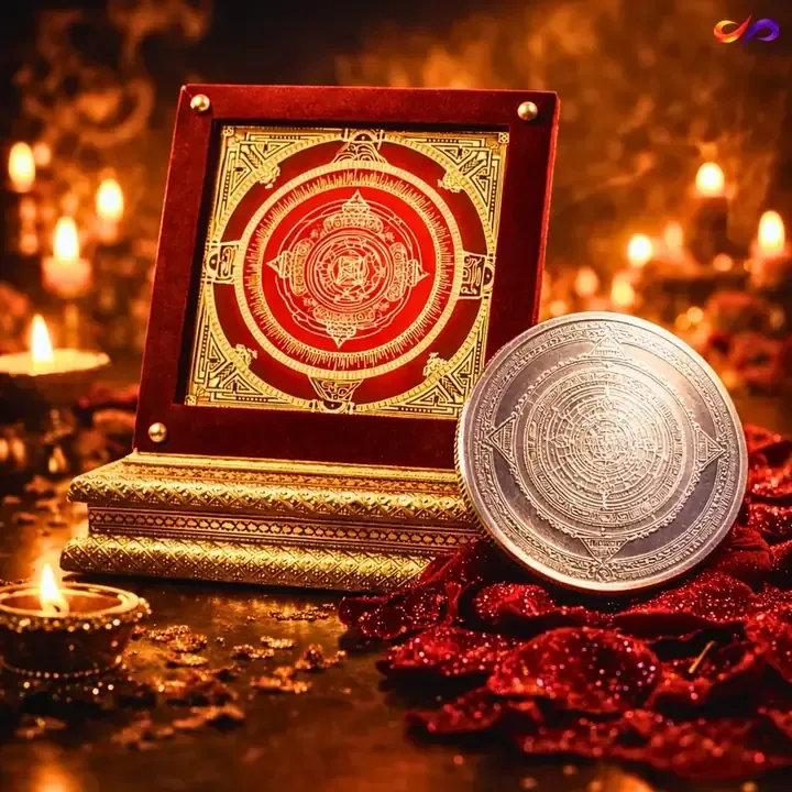 Lalitha Kanak Chakra + Akshay Kuber Vajra