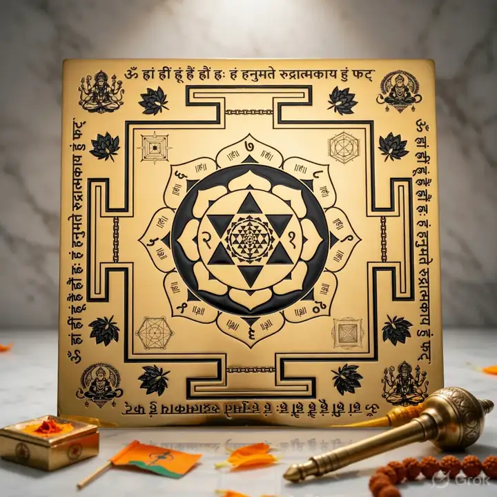 Vyapaar Vriddhi Hanuman Yantra view 6
